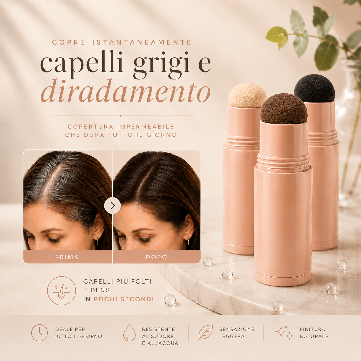 SkinovaLab™ Touch & Go Hair Concealer