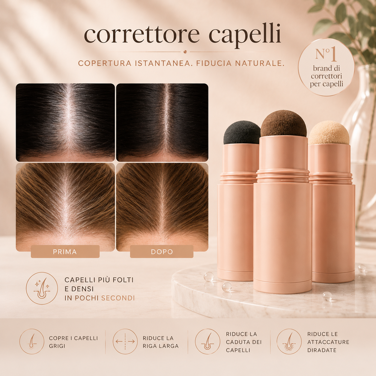 SkinovaLab™ Touch & Go Hair Concealer