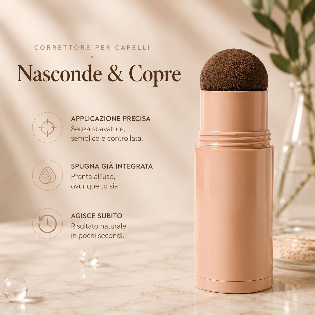 SkinovaLab™ Touch & Go Hair Concealer