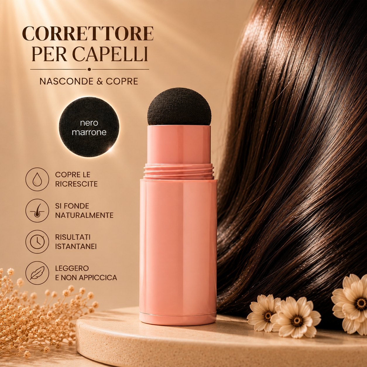 SkinovaLab™ Touch & Go Hair Concealer