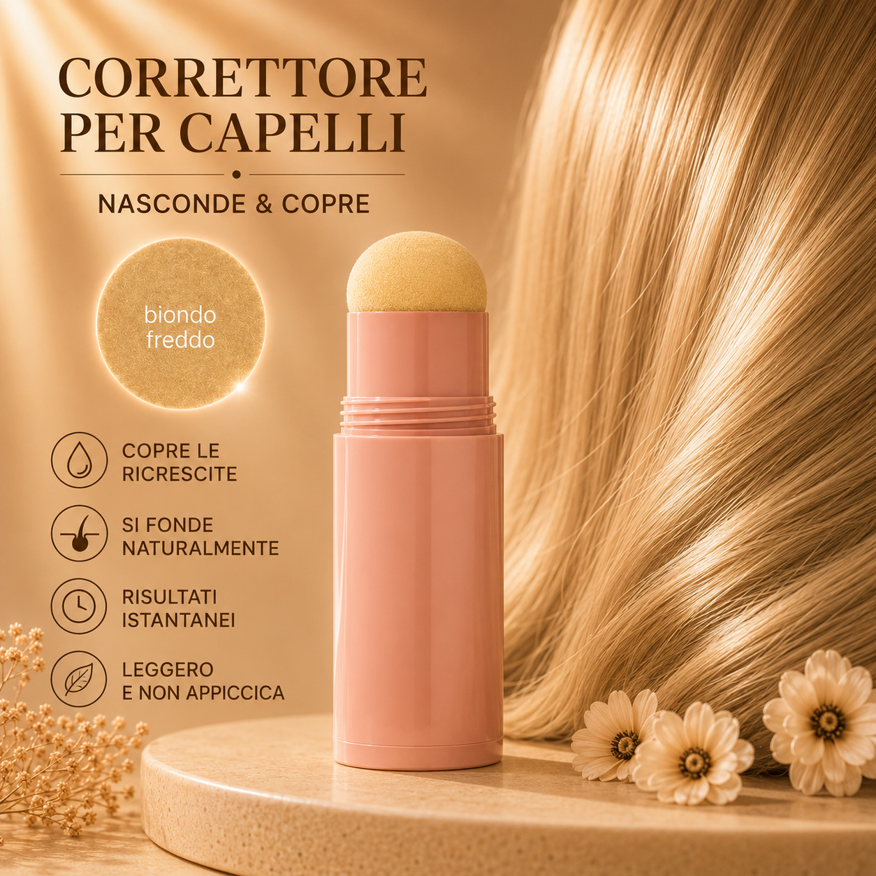 SkinovaLab™ Touch & Go Hair Concealer
